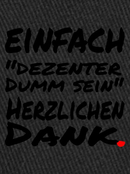 einfach dezenter