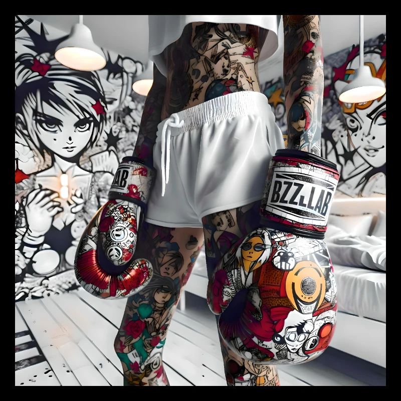 Pop Girls Comic Gloves