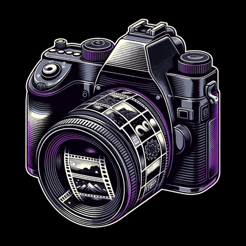 Nostalgic photo camera