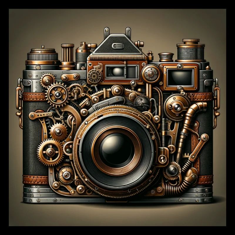 Steampunk Kamera