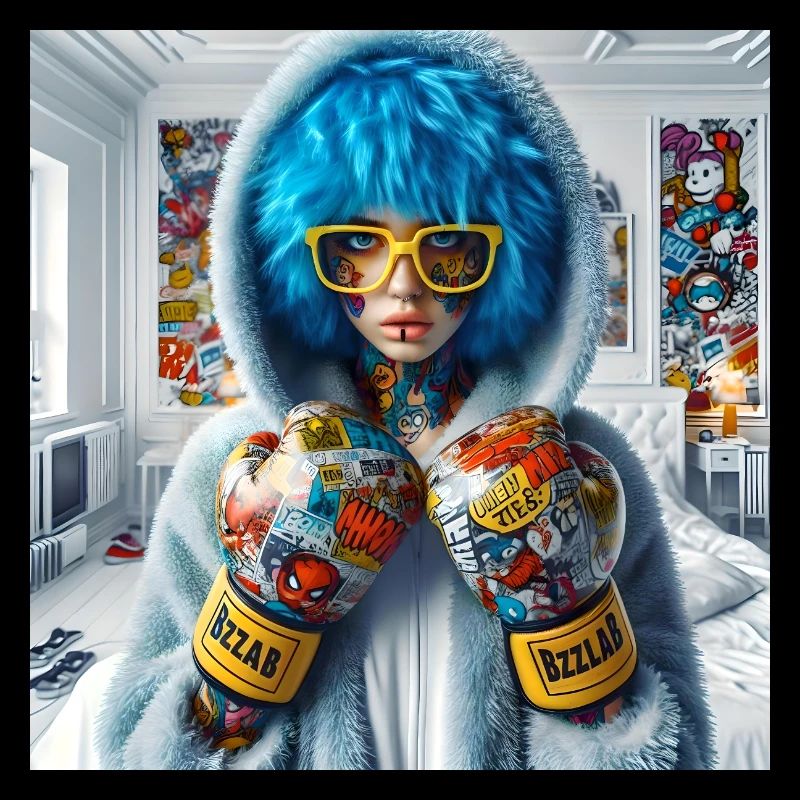 Pop Comic Boxing