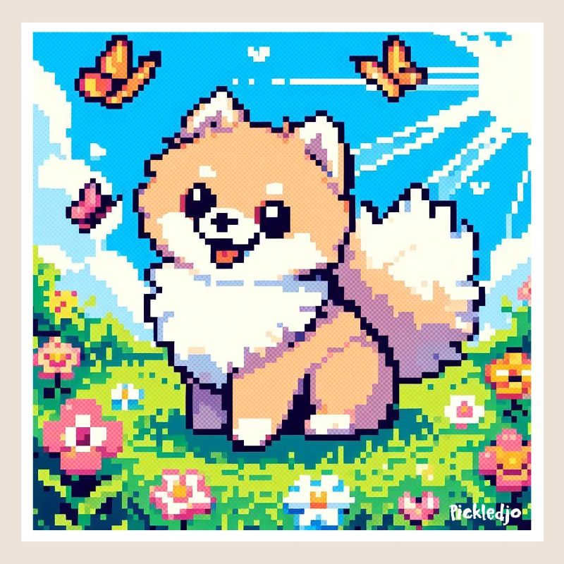 Pixel Pom