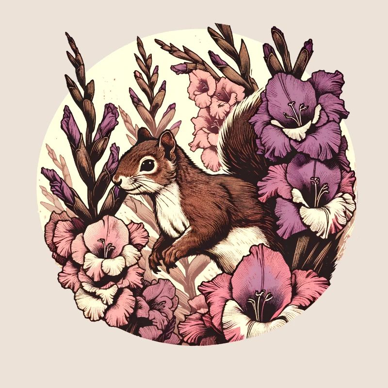 Gladiolus Squirrel