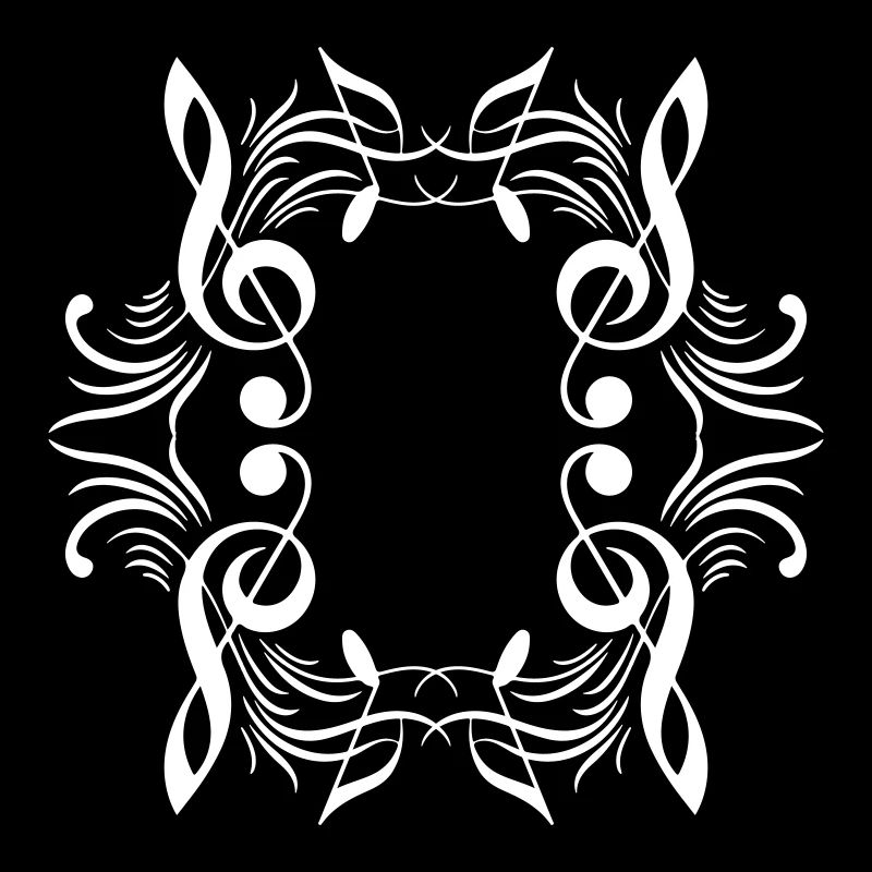 Musique de symbole de notes de musique