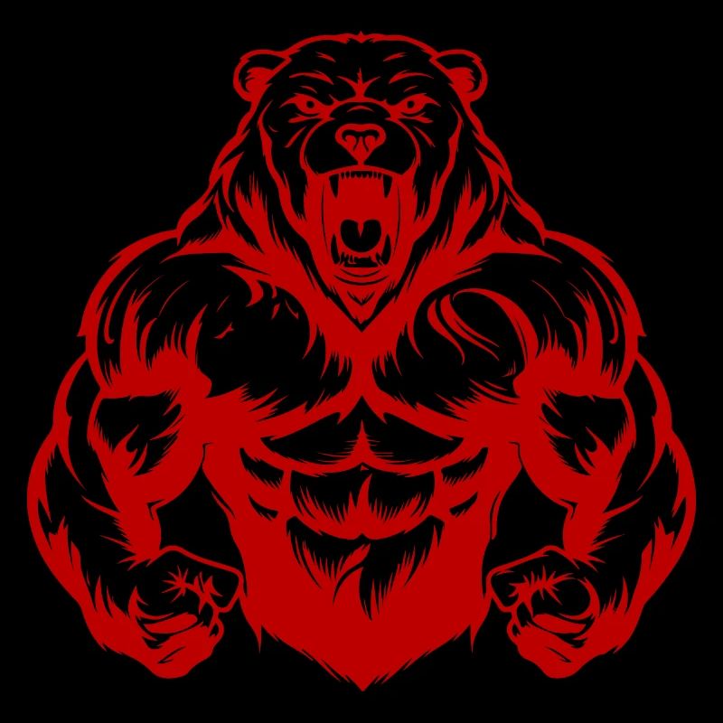 Muscles de l’ours grizzli musculation