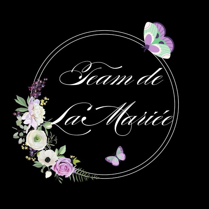 Team de La mariée papillon-idée cadeau Evjf