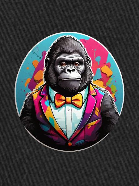 Funny Comic Gorilla