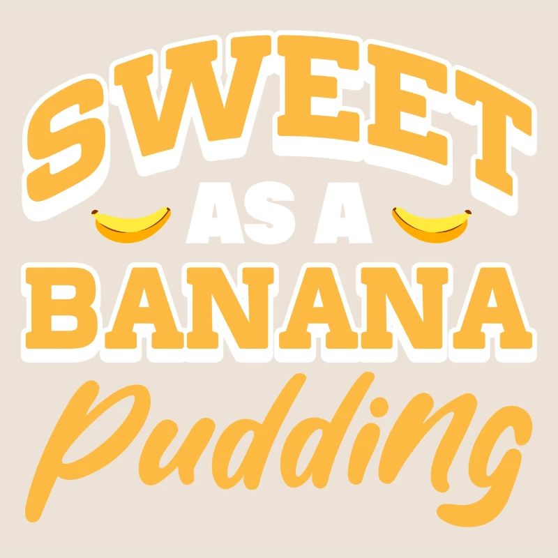 Sucré comme un pudding à la banane Dessert de confiserie