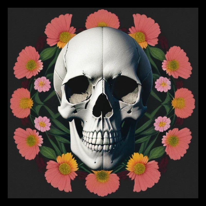 Flower-Skull