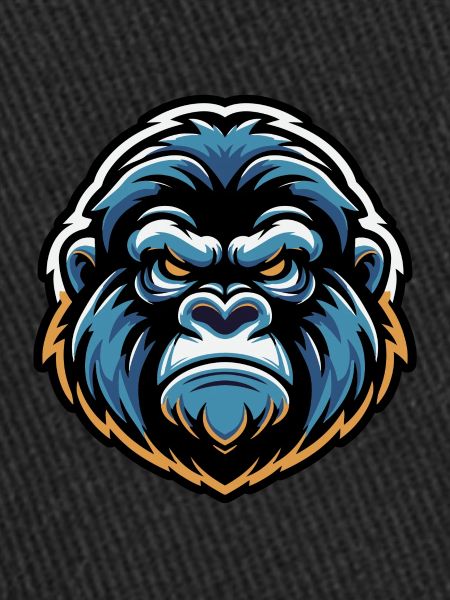 Mascot Gorilla Head