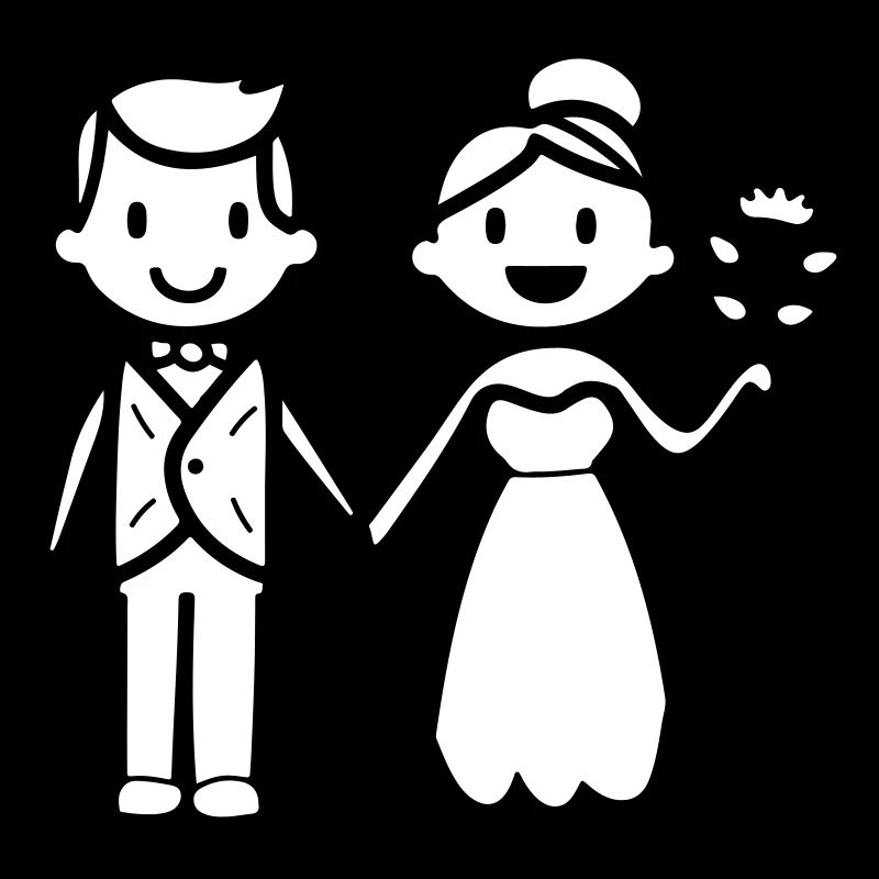 Hochzeit Brautpaar Ehepaar