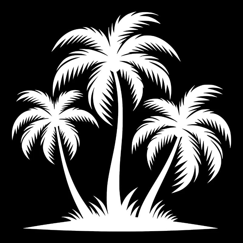 Beach Beach Hawaii Island Palm Trees