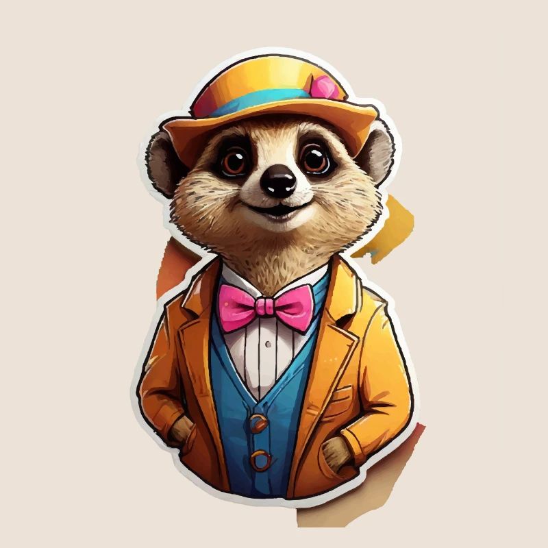 Drôle Bande Dessinée Suricate
