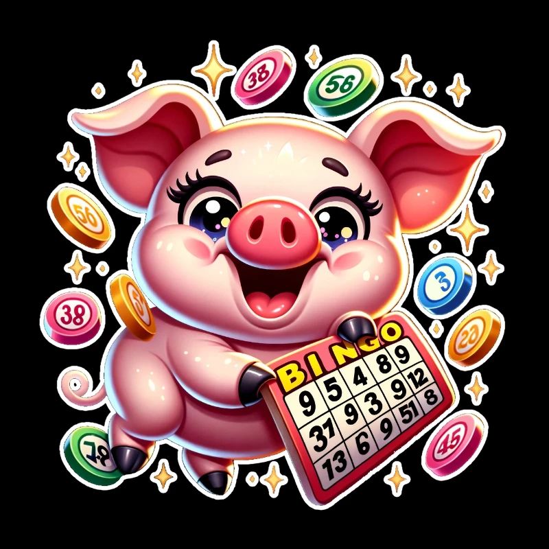 loto, cochon, bingo