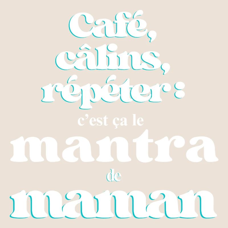 Coffee, cuddles, repeating: Mom's mantra