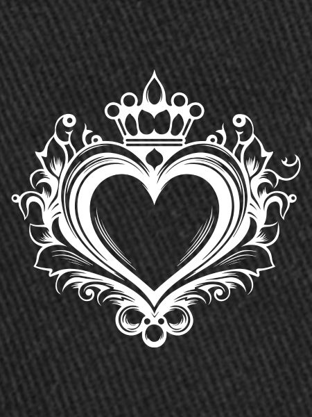 Couronne symbole de coeur