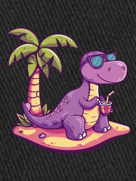 Dinosaur brontosaurus summer