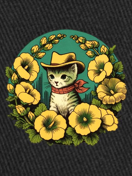 Chat Cowboy du Far West