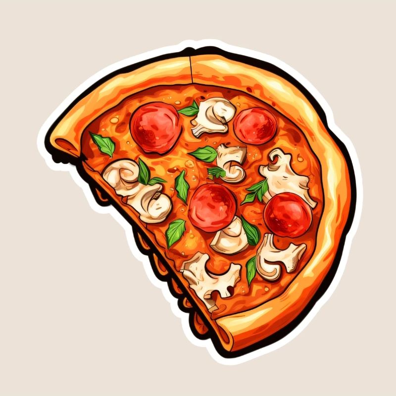 Demi-pizza