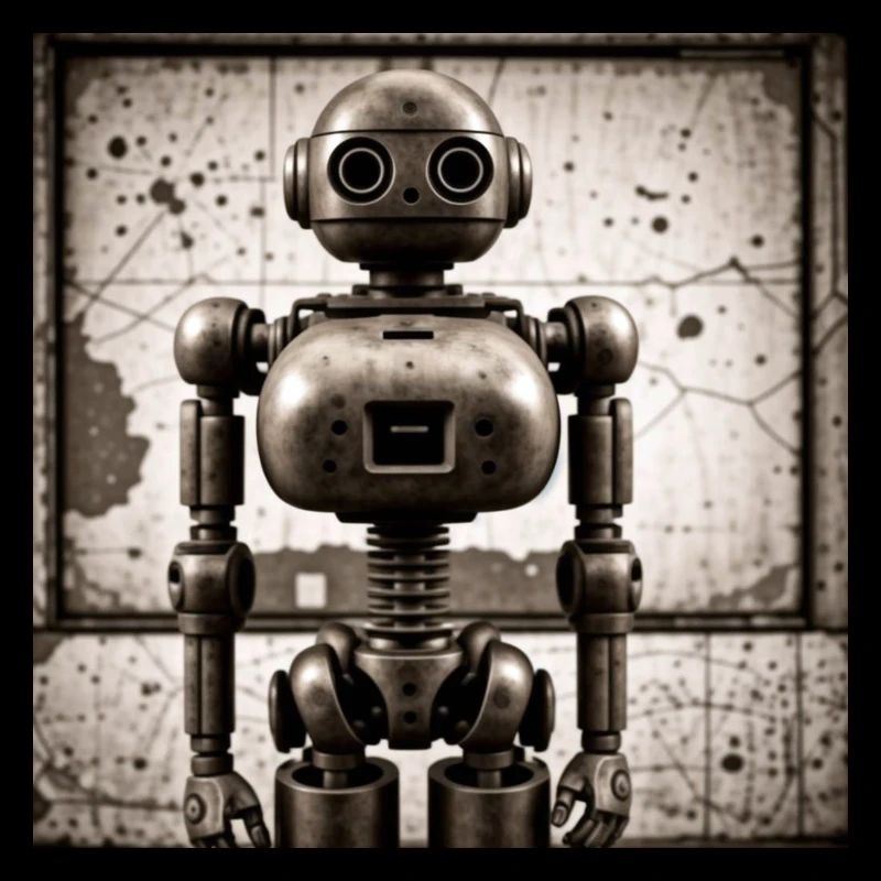 Vintage-Roboter