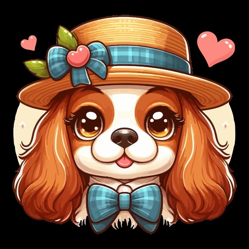 Cavalier King Charles chien mignon