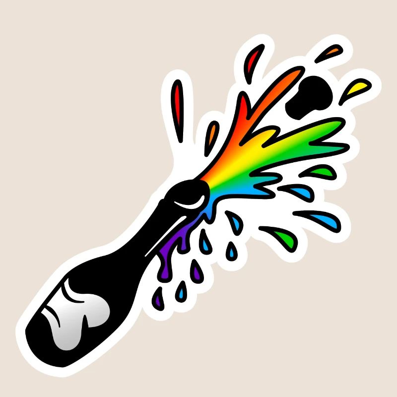 Bouteille de Bouteille de : Sticky Queer Pride