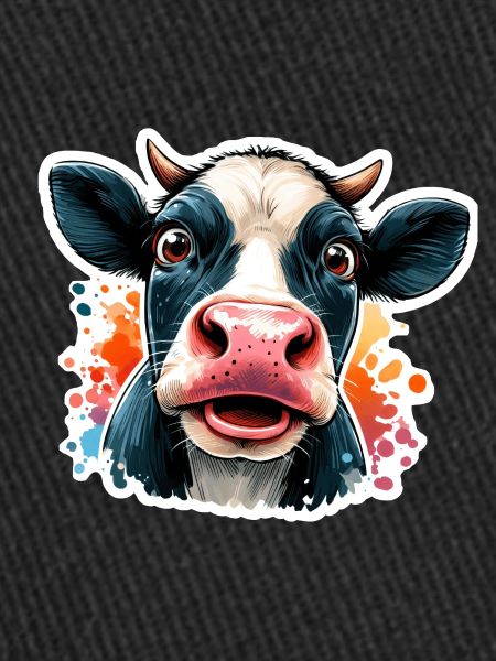 Vache émerveillée
