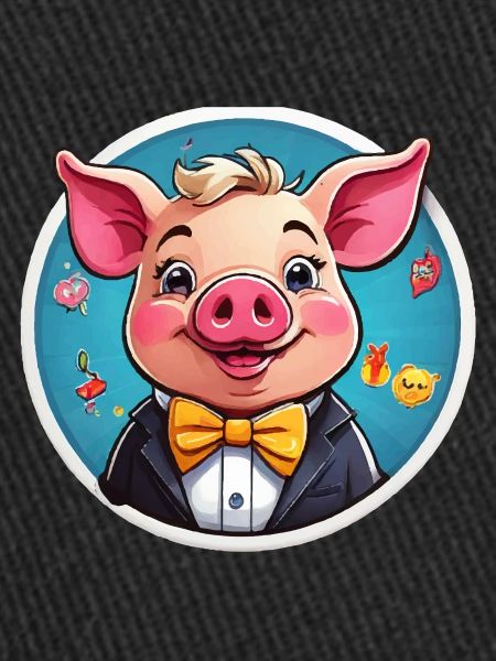 Funny Pig Comic