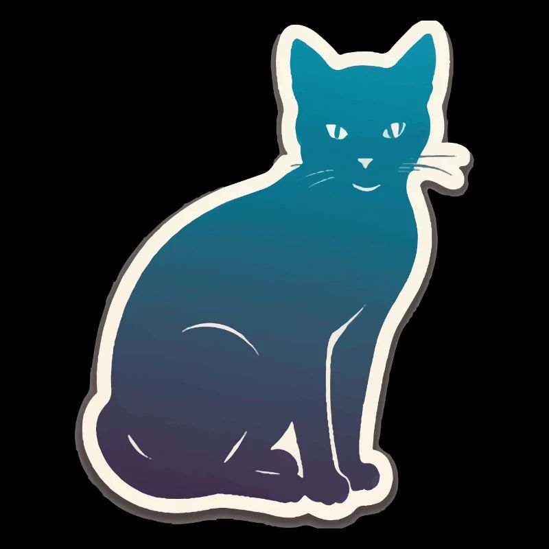 Silhouette de chat