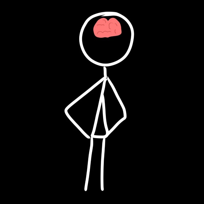 Cerveau de symbole humain