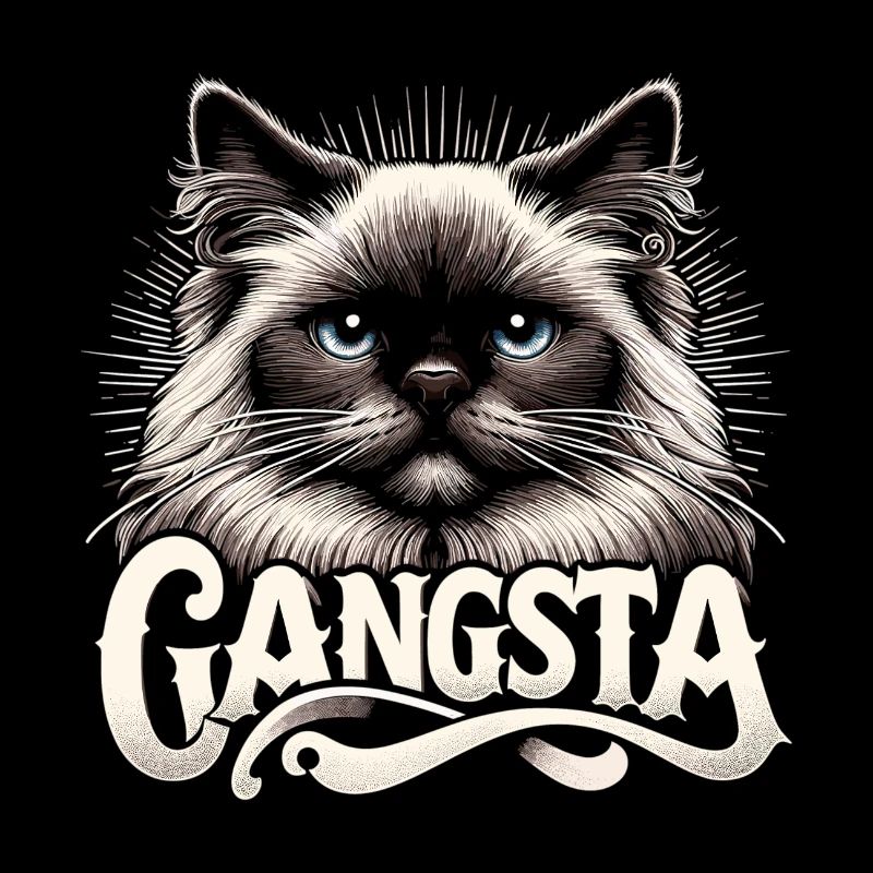 Chat Birman Sacré Chat Birman Gangsta Cadeau