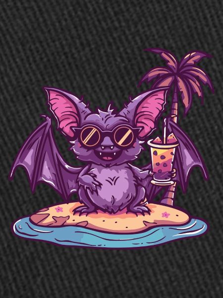 Bat Summer Beach Comic