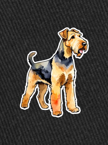 Airedale Terrier Aquarelle