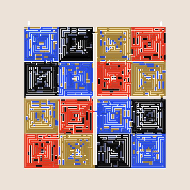 Laby Square 2 (Farbversion)