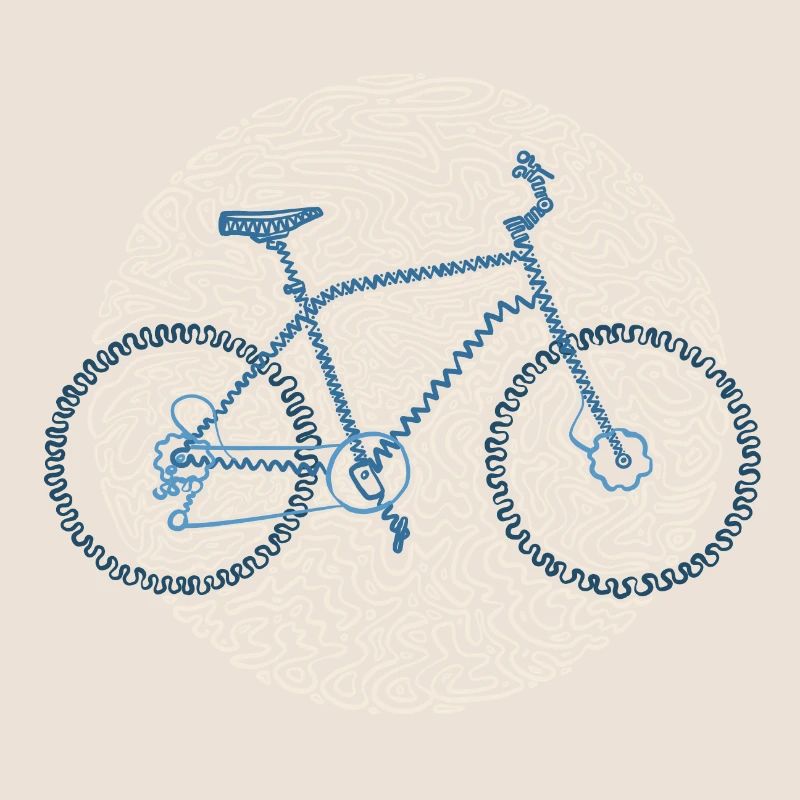 Bicyclette graphique