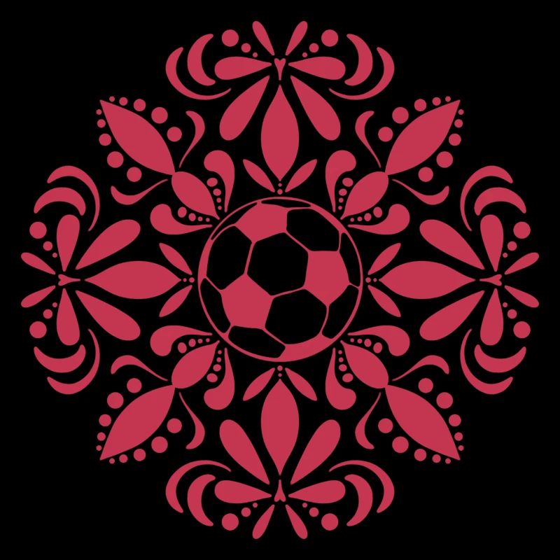 Fußball Mandala