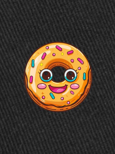 Donut with sunglasses
