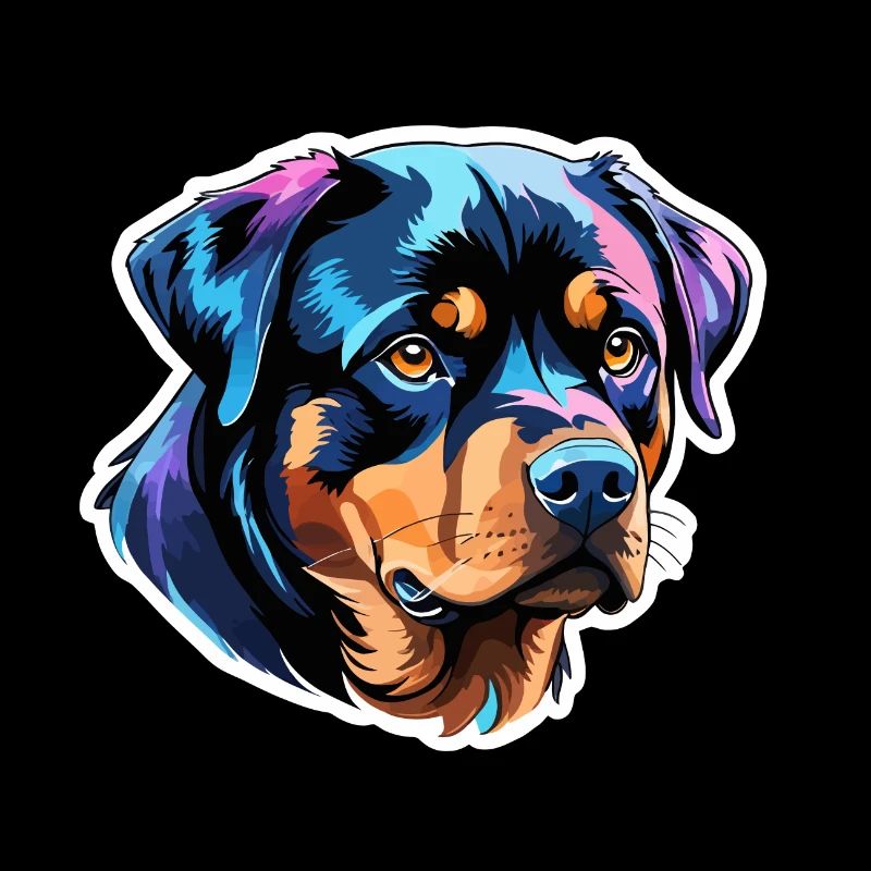 Rottweiler Watercolors