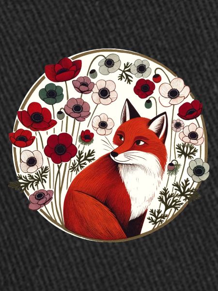 Retro Red Fox