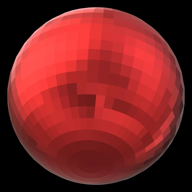 Sphère rouge