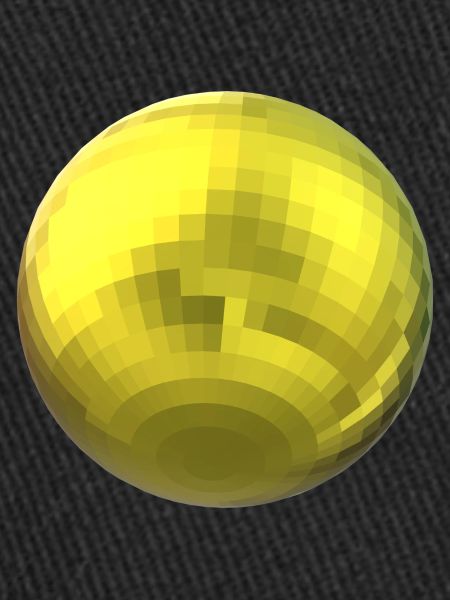 boule jaune