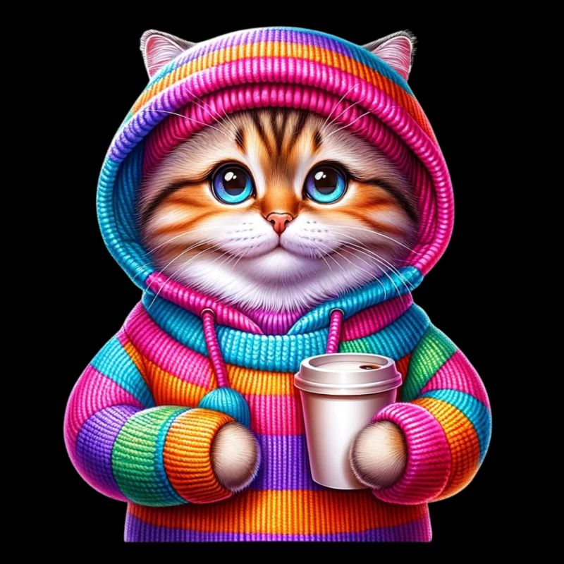 Bunte Katze