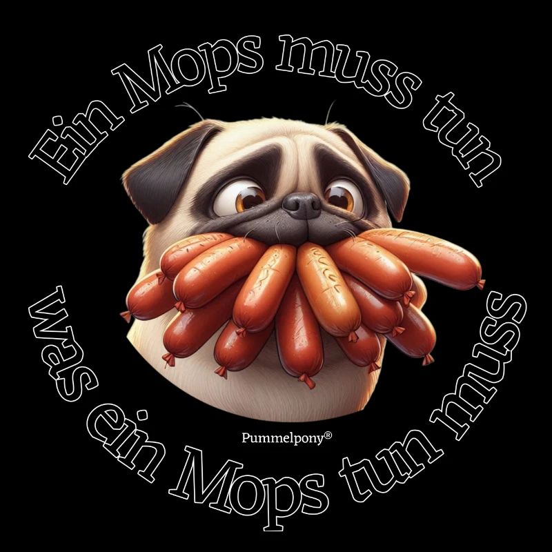 Ein Mops muss tun was ein Mops tun muss