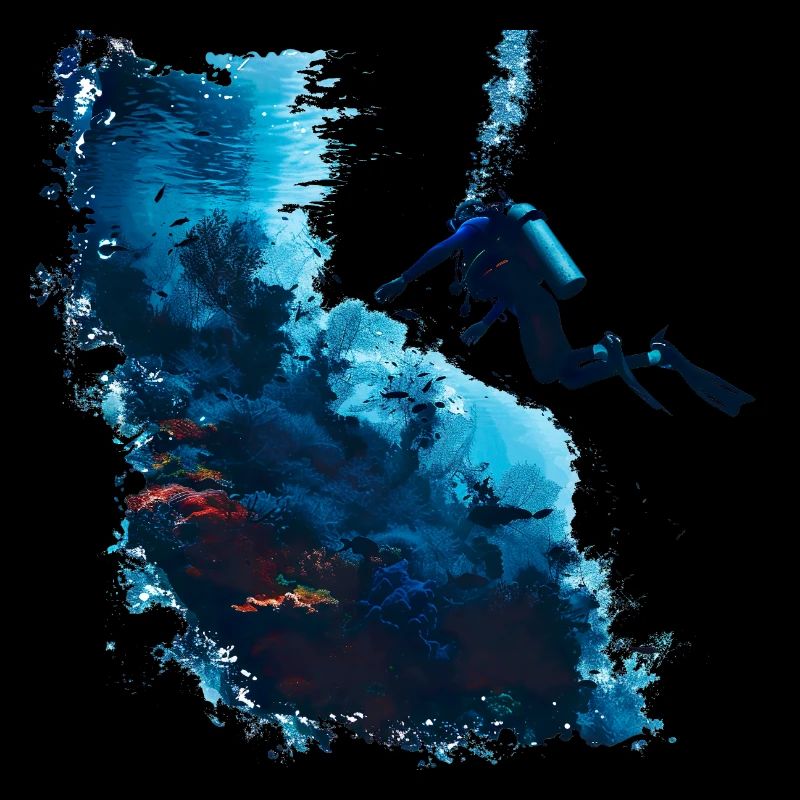 Tauchen, ein Unterwasser-Abenteuer