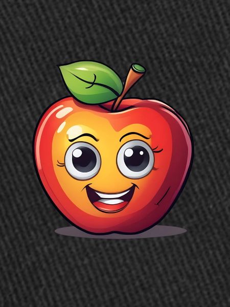 Cartoon Apple