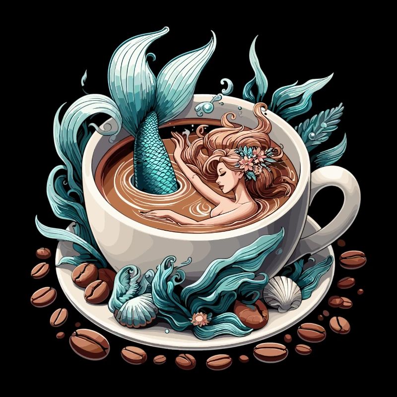 Sirène Sirène Bain dans le Café Cadeau