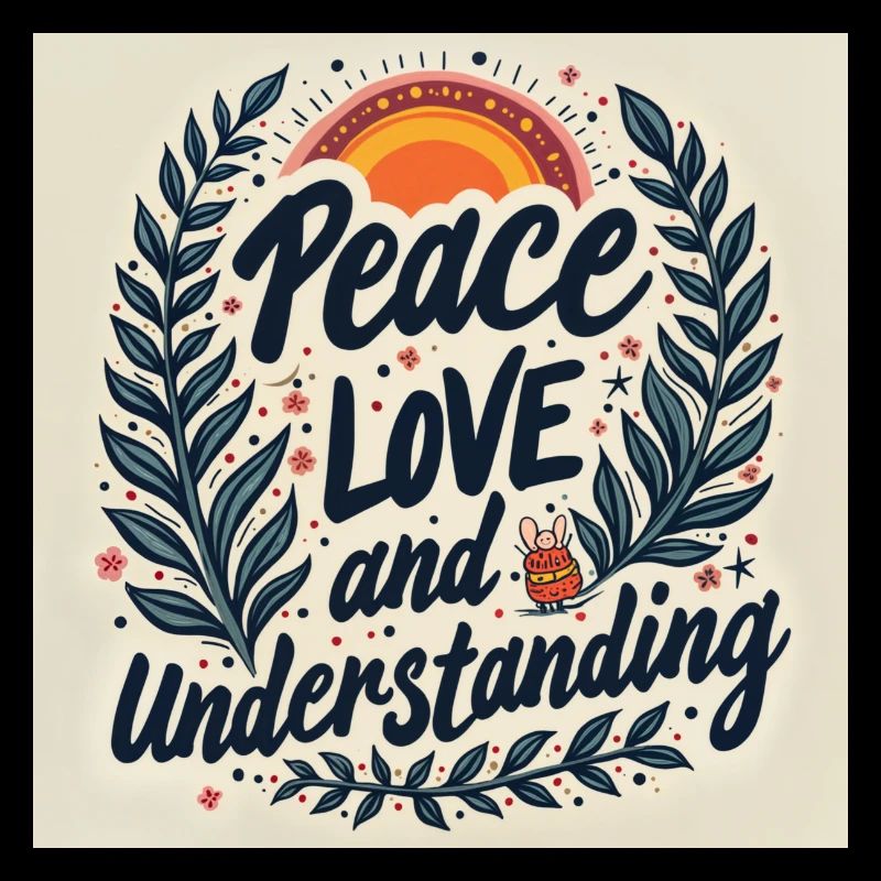 Peace, Love and Understanding