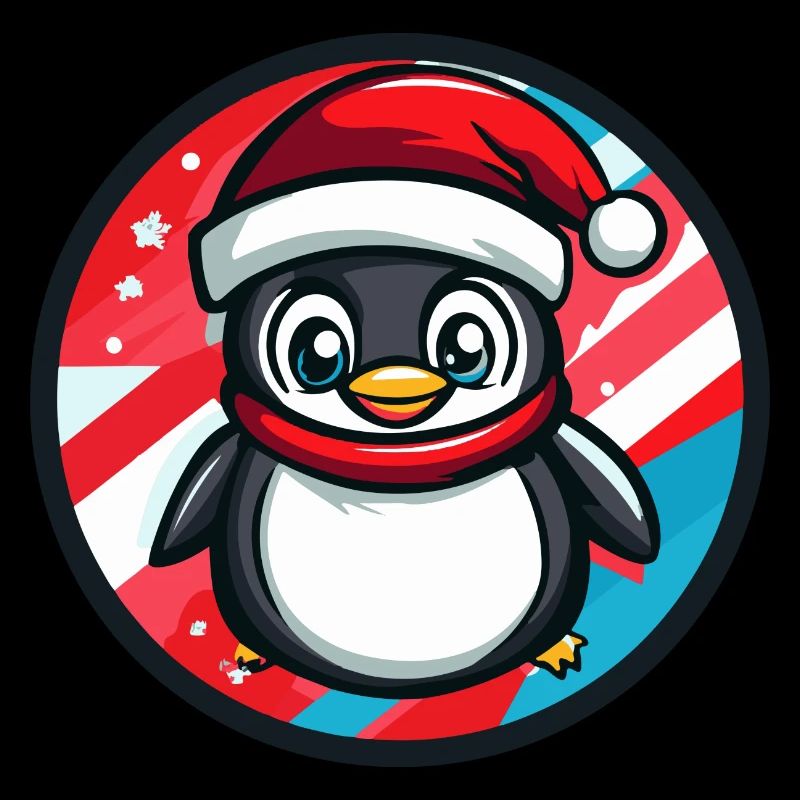 Pingouin Noël Noël