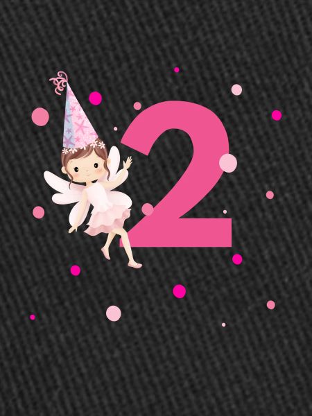 2e anniversaire fée rose