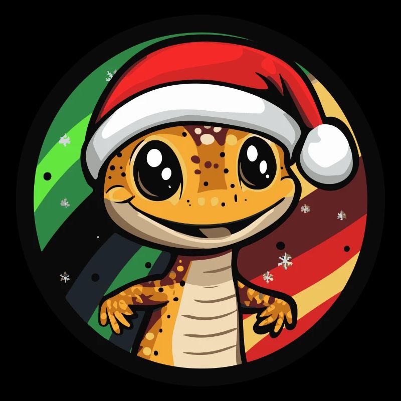Echse Weihnachten Christmas